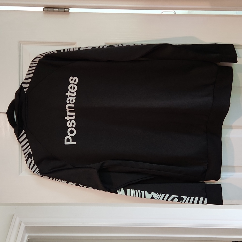 Postmates Sz M Like New Light Weight Jacket Cosplay Delivery Costume Halloween - Picture 5 of 7